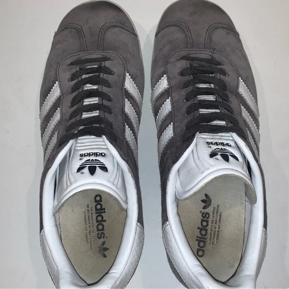 Adidas Gazelle Gray Sneakers - Picture 3 of 7